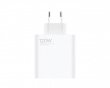Charging Combo EU - 120W USB-C + kaapeli 1m - Valkoinen