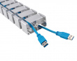 Flexible Desk Cable Management Spine - Hopea Kaapelinkeräin