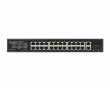 24-porttinen Kytkin, 1GB POE+/2X GB 2X SFP RACK 19” Gigabit Ethernet 250W