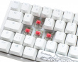 ONE 3 Mini Pure White RGB Hotswap Pelinäppäimistö [MX Silent Red]