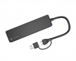 USB-C 3.0 Hub Mayfly Musta + USB-A Adapter - USB Hubi 