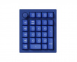 Q0 Plus Number Pad 27 Key RGB Hot-Swap [Gateron G Pro Red] - Navy Blue
