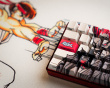 x Street Fighter Base 65 Keyboard - Akuma (Monochrome) - Limited Edition