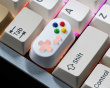 Gamepad Controller Capslock Aluminum Alloy Artisan Keycap - Valkoinen