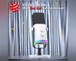 AMPLIGAME AM8 RGB USB/XLR Mikrofoni - dynaaminen mikrofoni - Valkoinen