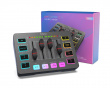 AMPLIGAME SC3 Gaming USB Mixer - Streaming & Podcast Mikseri