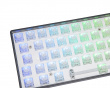 BLACKICE Base 65 Hotswap Pelinäppäimistö - ISO Saksalainen [White Flame]