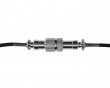 Coiled Cable USB-C - Musta