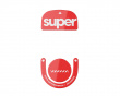 Version 2 Glass Skates Logitech G Pro X Superlight 2 - Punainen Hiiren Tassut