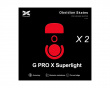 Obsidian Mouse Skates Logitech G Pro X Superlight - Hiiren Tassut