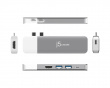 ULTRADRIVE Kit - USB-C Dual-Display Modulaarinen Telakka