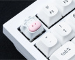 Cute Cow Silicone Aluminum Alloy Artisan Keycap - Valkoinen Cute Cow Silicone Aluminum Alloy Artisan Keycap - Valkoinen