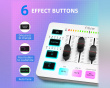 AMPLIGAME SC3 Gaming USB Mixer - Streaming & Podcast Mikseri - Valkoinen