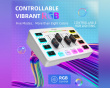 AMPLIGAME SC3 Gaming USB Mixer - Streaming & Podcast Mikseri - Valkoinen