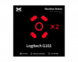 Obsidian Mouse SkatesLogitech G102/G Pro - Hiiren Tassut