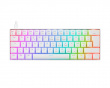 WK90 RGB 60% Hotswap Mekaaninen Näppäimistö [Pink Linear] - Valkoinen