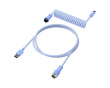 USB-C Coiled Cable - Vaaleanvioletti - Näppäimistön Kierrekaapeli