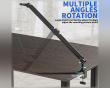 BM66 Boom Arm Stand - Musta Mikrofoniteline