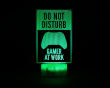 3D Yölamppu - Do Not Disturb, Gamer at Work
