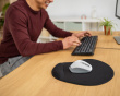BigFoot XL Ergonomic Mouse Pad with Wrist Rest - Musta Hiirimatto Rannetuella