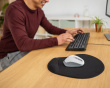 BigFoot XL Ergonomic Mouse Pad with Wrist Rest - Musta Hiirimatto Rannetuella