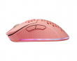 PM80 Langaton RGB Pelihiiri Ultralätt - Vaaleanpunainen