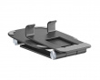 Foldable Aluminum Table and Phone Stand - Musta kuuloketeline