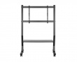 TV Stand on Wheels - 45”-90” - Musta TV-teline pyörillä