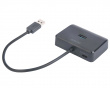 USB Telakointiasema 4 Portilla - Musta