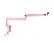 Low-Profile Boom Arm Stand - Vaaleanpunainen Mikrofoniteline