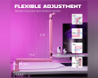 Low-Profile Boom Arm Stand - Vaaleanpunainen Mikrofoniteline