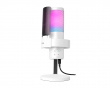AMPLIGAME A9 USB Mikrofoni RGB - Valkoinen