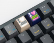Love Zinc Alloy OEM Artisan Keycap - Tumma Violetti Love Zinc Alloy OEM Artisan Keycap - Tumma Violetti