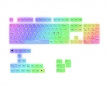 Polychroma V2 RGB Keycaps - 131 PBT Polykarbonaatti Caps Nordic ISO