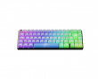 Polychroma V2 RGB Keycaps - 131 PBT Polykarbonaatti Caps Nordic ISO