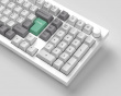 PBT Keycap set ISO Nordic - Gray White Mint PBT Keycap set ISO Nordic - Gray White Mint