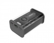 Läpinäkyvä 10.000 mAh Powerbank - Musta