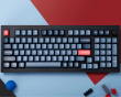 V5 Max QMK/VIA RGB Hotswap Langaton Näppäimistö [Gateron Jupiter Red] - ISO