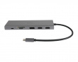 USB-C Telakointiasema 12 Portilla - Harmaa