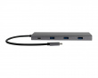 USB-C Telakointiasema 12 Portilla - Harmaa