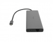 USB-C Telakointiasema 12 Portilla - Harmaa