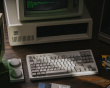 Retro Mechanical Keyboard - Langaton Näppäimistö ANSI - M Edition