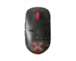 X2-H High Hump Langaton Pelihiiri - Mini - Clear Black - Limited Edition
