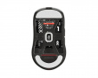 X2-H High Hump Langaton Pelihiiri - Mini - Clear Black - Limited Edition