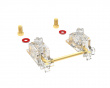 Stabilizers V3 Screw Ins - Clear