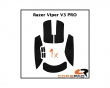 Soft Grips Razer Viper V3 Pro - Musta