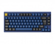 P1 Pro QMK 75% RGB ISO Näppäimistö [Banana] - Navy Blue