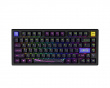 RS7 Pro eSports Hall Effect Näppäimistö [Rainbow IP (RGB)] - Musta