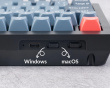 V1 Max 75% QMK RGB Hotswap Langaton Näppäimistö [Gateron Jupiter Brown] - ISO