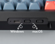 V3 Max TKL QMK RGB Hotswap Langaton Näppäimistö [Gateron Jupiter Red] - ISO